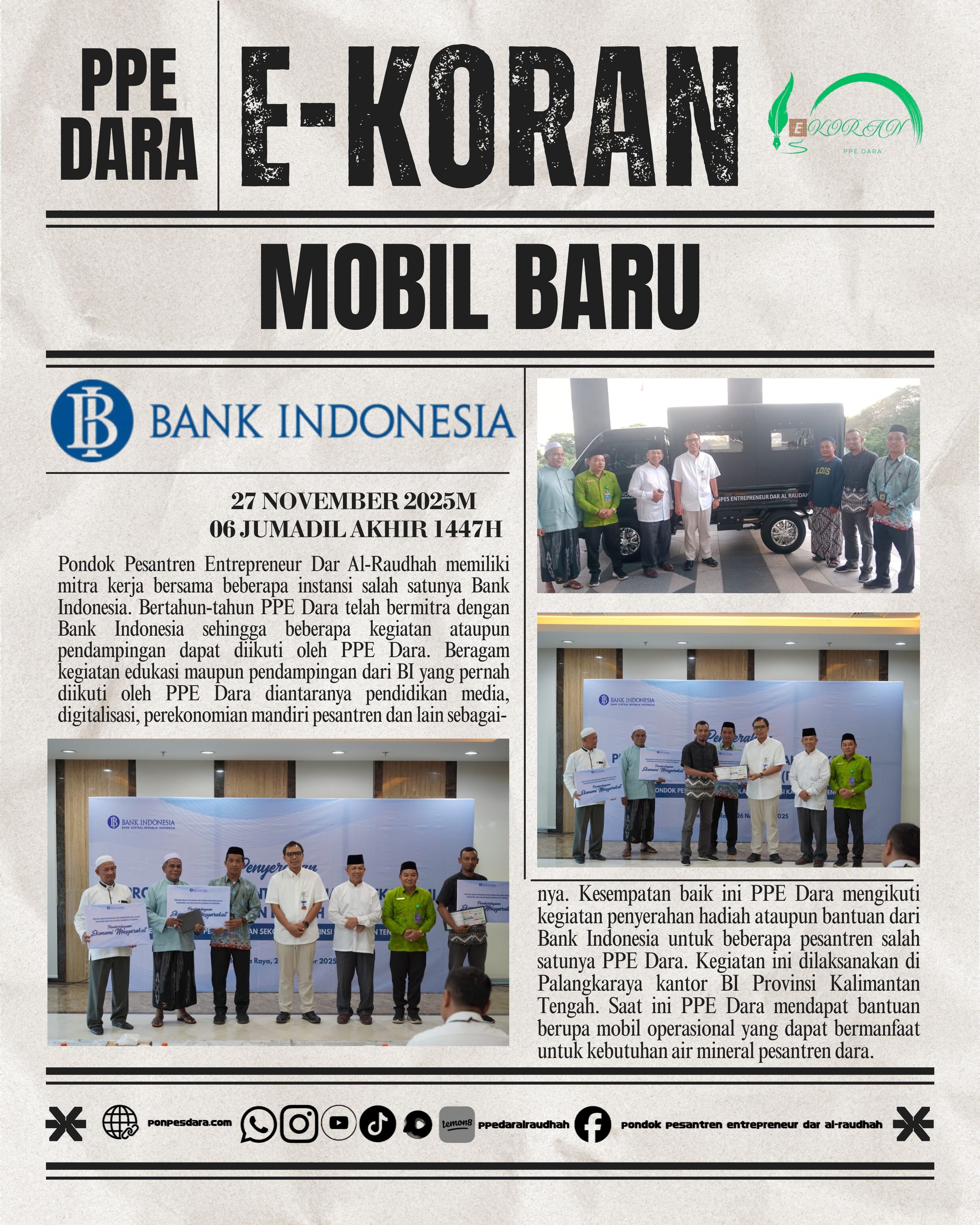 Terimakasih Bank Indonesia